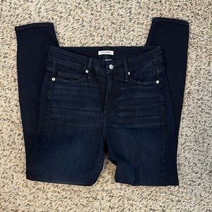 Good American Skinny Good Legs Jeans - Dark Wash